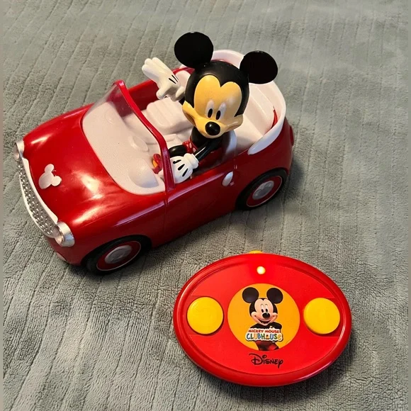 mickey mouse clubhouse Toys Remote Control Mickey Car Poshmark